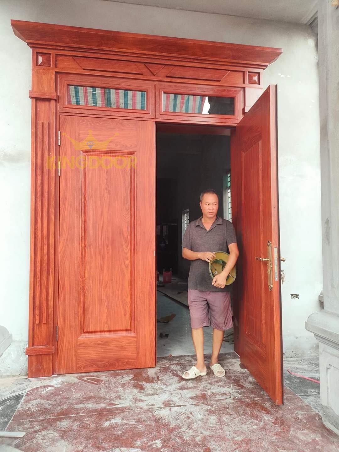 Cửa thép vân gỗ tại Đồng Nai 