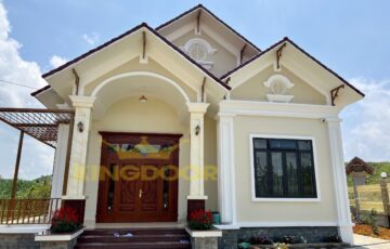 Cửa thép vân gỗ tại quận 7
