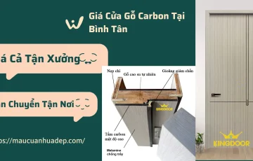 Giá Cửa Gỗ Carbon Tại Bình Tân