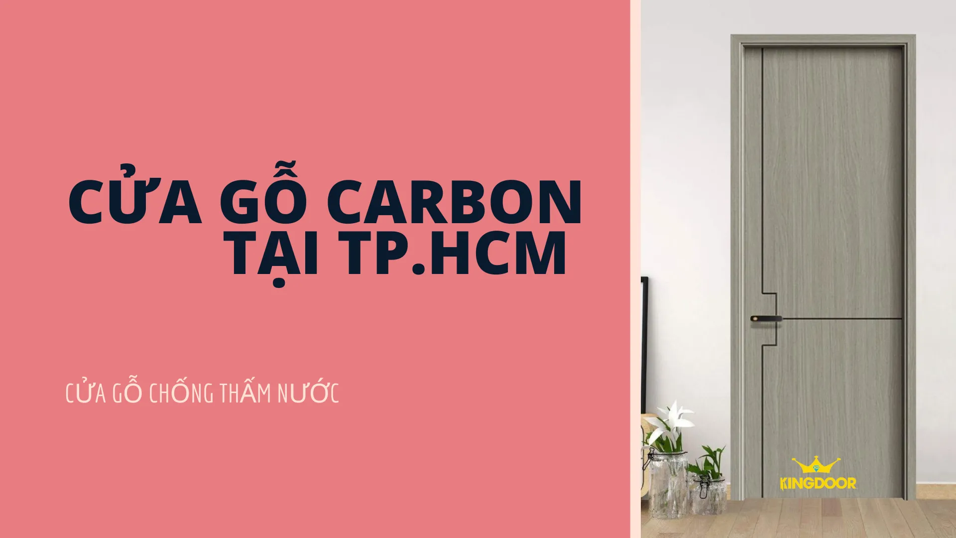 Cửa gỗ Carbon tại Tp.HCM