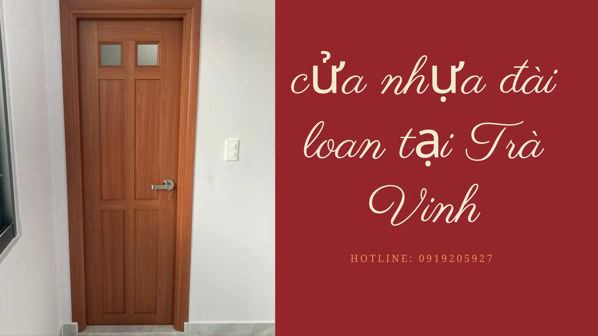 Cửa nhựa đài loan tại Trà Vinh