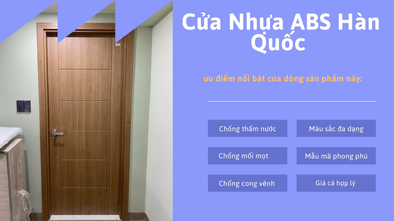 Cửa nhựa abs hàn quốc tại bến tre