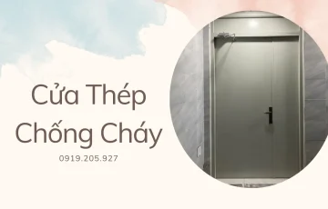 Cửa thép chống cháy tại Thủ Đức